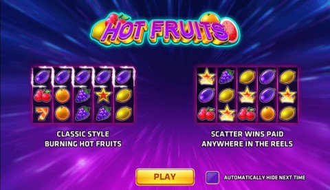 Hot Fruits слот